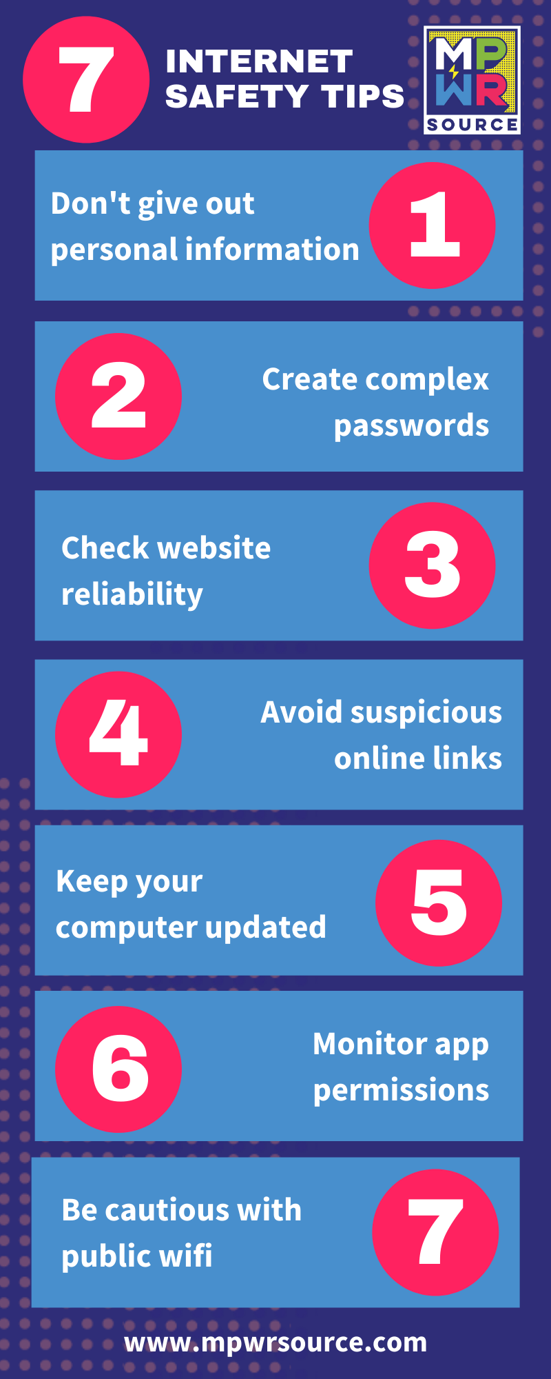 7 Internet Safety Tips